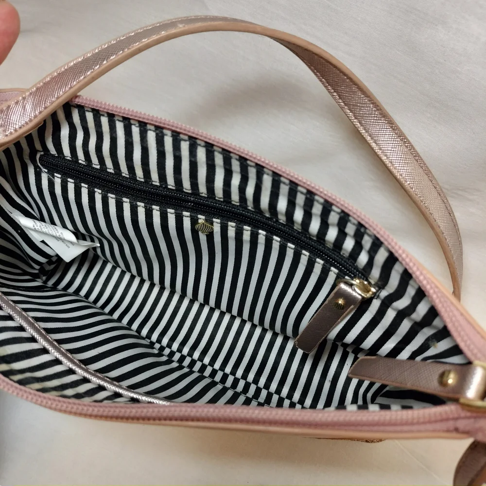 Kate‎ Spade Rose Gold Glitter Crossbody Bag - Picture 5 of 10
